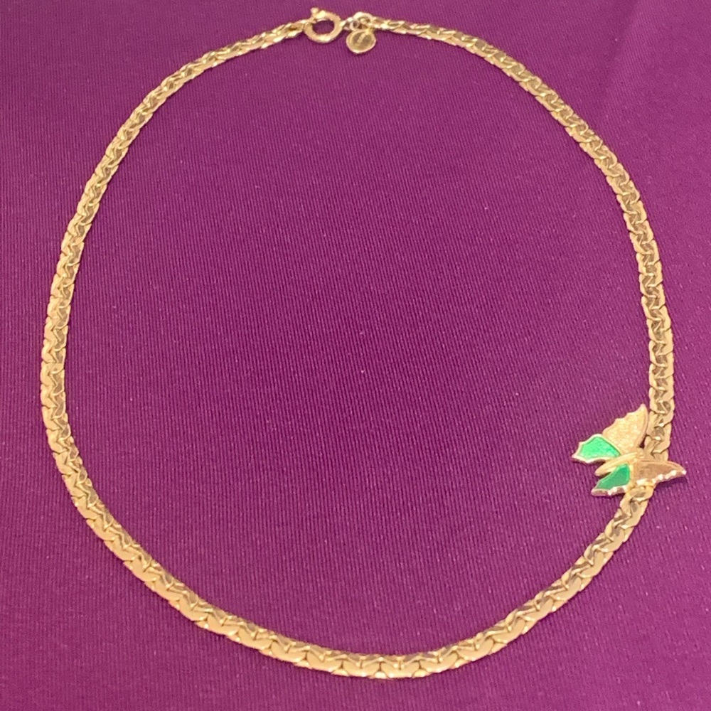 Vintage Avon Butterfly Necklace